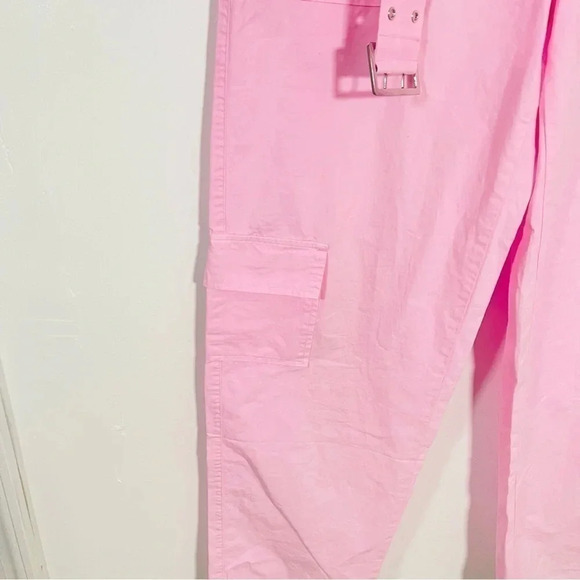 Frankie's Bikinis Jack Low Rise Cargo Pant Gumdrop Pink Beach Bohemian Surfer - Picture 9 of 10